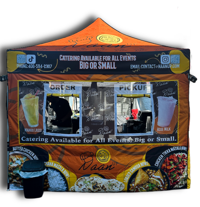 The NaanUp tent