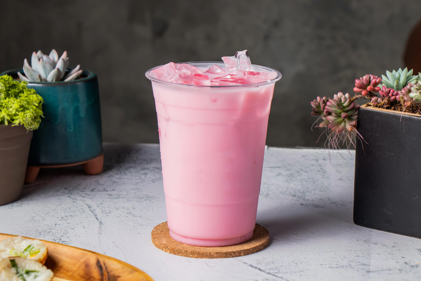 Rose Latte from NaanUp